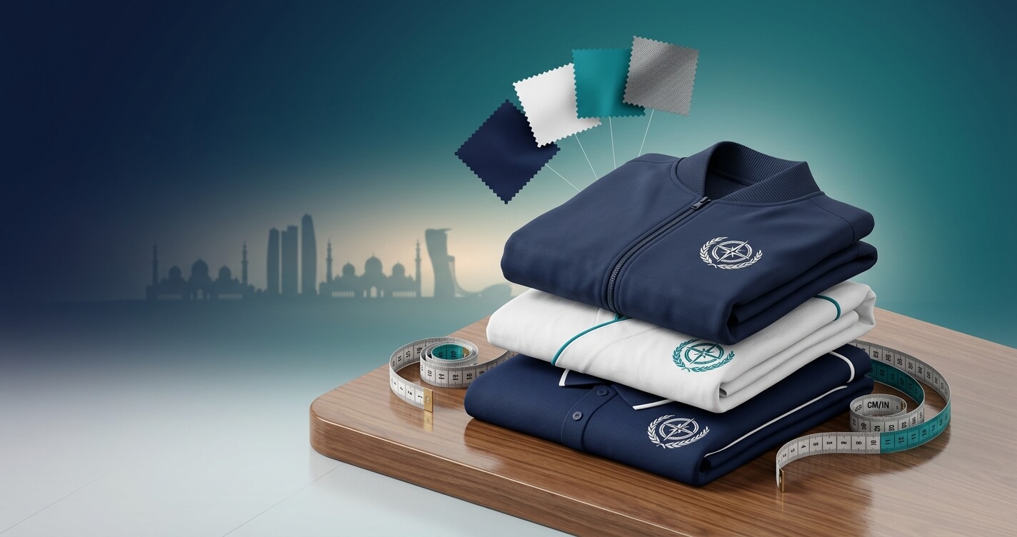 Custom Staff Uniforms in the UAE: How to Order in Bulk With Your Logo